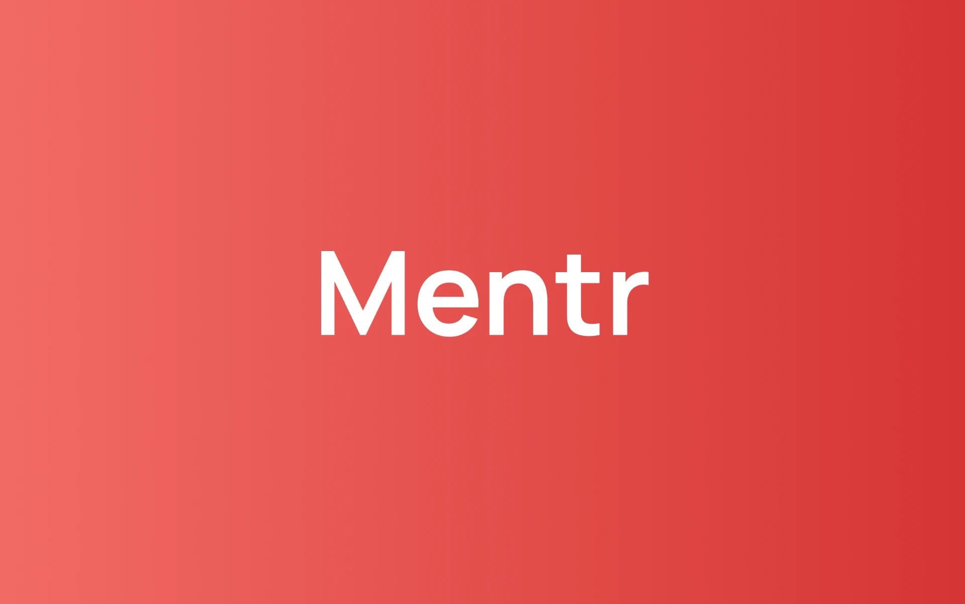 mentr project screenshot