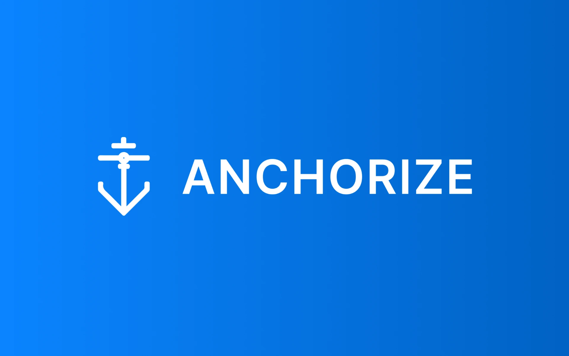 anchorize project screenshot